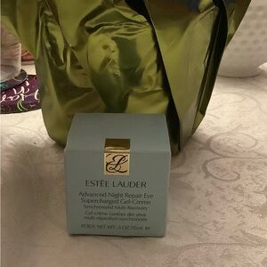 Estee Lauder Advanced Night Repair Eye Cream - Blue and Gold